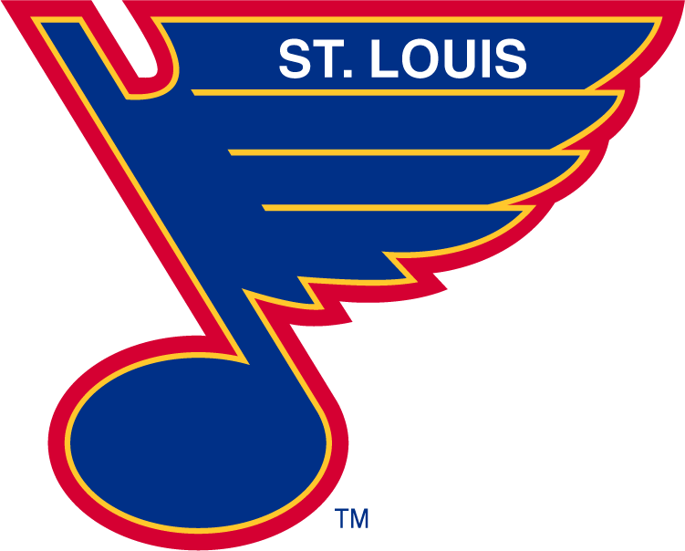 St. Louis Blues 1987-1989 Primary Logo fabric transfer
